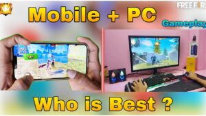 PC and mobile garena free fire handcam gameplay all guns one tap headshot