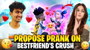 Proposing My Friend Girlfriend 😂 Prank gone wrong 😡 - Garena free fire