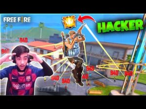 RANDOM HEADSHOT HACKER ON TRAINING GROUND😱-GARENA FREE FIRE