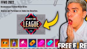 RECLAMANDO RECOMPENSAS DE LA FREE FIRE LEAGUE 2022 🤑 🤑 *HOY REGALO 50 SALAS *