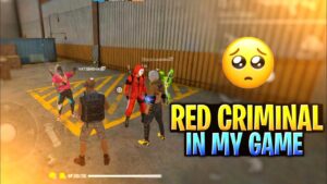 RED CRIMINAL & HIP HOP BUNDLE IN MY GAME-GARENA FREE FIRE🔥