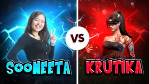 Sooneeta Vs Krutika 🔥 | Random PRO Girl From World Chat ✌ | Garena Free Fire
