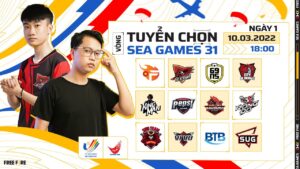 VÒNG TUYỂN CHỌN SEA GAMES 31 FREE FIRE | NGÀY 1 | HQ Academy thi đấu xuất sắc, đứng đầu bảng A!