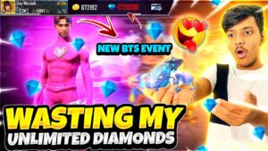 Wasting My Unlimited diamonds😟 All New Events In Garena Free Fire Max