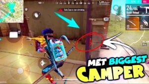 World's Biggest Free Fire Camper In New Tower Camping Level OP - Garena Free Fire #FreeFire