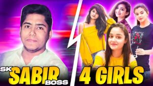 4 GRANDMASTER GIRLS CHALLENGE FOR 1 VS 4 - GARENA FREE FIRE