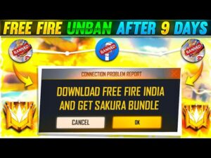 BREAKING NEWS 🔥 FREE FIRE UNBAN AFTER 9 DAYS 😱 - GARENA FREE FIRE