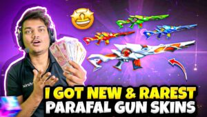Free Fire New Incubator Evo Parafal Gun Skin😍 -Garena Free Fire