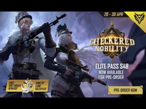 এলিট পাস - চেকারড নোবিলিটি  | সিজন-৪৮ । Garena Free Fire