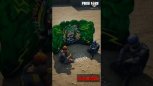 Gloo wall V/S Gatling||Garena free fire max #freefire #shorts #funny #viral #trending