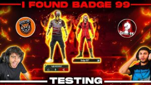 I Found Badge 99 In Nonstop Gaming Guild Test | Garena Free Fire