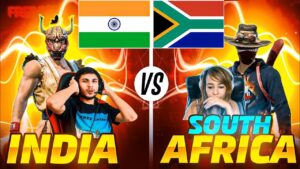 India 🇮🇳 Vs South Africa 🇿🇦 Hacker's 🥵  Garena- Free Fire