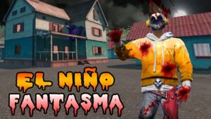 LA ROSA DE GARENA: EL ATERRADOR NIÑO FANTASMA☠ // Free Fire Random | DanielYT