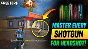 Learn Headshot With Every Shotgun in Garena Freefire | Pri Gaming