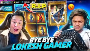 Lokesh Gamer Leaving Free Fire 🥺 The Super Rare Shadow Red Bundle is Back 😱 500 Diamonds Only