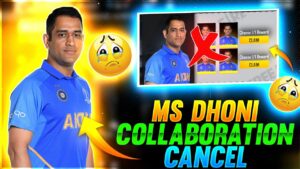 Ms Dhoni collaboration Cancel?😨🔥|| Garena Free Fire Max