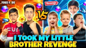 My Little Brothr Revenge Do Not Call Him Noob😡😡- Garena Free Fire