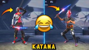 NEW KATANA CAN MAKE CHARACTERS DRUNK 😂 GARENA FREE FIRE