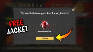 NEW MAROON BOMBER JACKET REDEEM CODE 😍 GARENA FREE FIRE