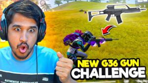 New G36 Gun Only Challenge || Garena Free Fire || Desi Gamers