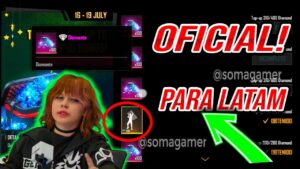 Oficial! Garena Regala Diamantes al Recargar Diamantes en Free Fire Recarga  EMOTE silla voladora