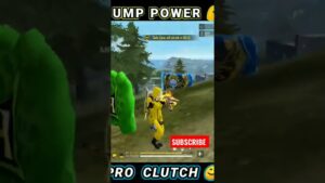 PRO LOBBY 😍 THE NOOB UMP POWER 😂 Must watch ! Garena free fire #shorts #freefire #ump