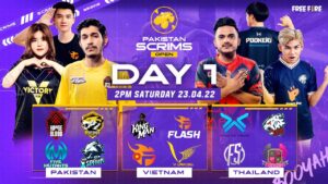 Pakistan Scrims Open - Day 1 | 2PM 23.04.2022 | Free Fire Pakistan