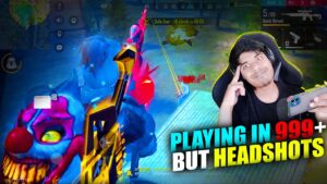 Playing Free Fire In +999 Ping 🤬 But Magical Hacker Headshots 😍 - Garena Free Fire 🔥 || PK GAMERS