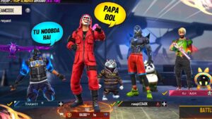 Pro Enemy Tried To Make Me Angry😡आजा 1 vs 4 में🔥 - Garena Free Fire