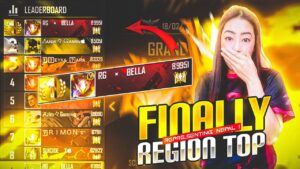 Regional Top 1 Girl Player | Bella Gaming | Garena Free Fire