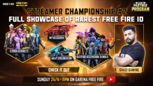 Streamer Championship @Ghazi Gaming| 11PM Sun 24th Apr
