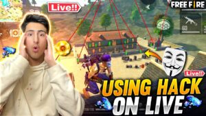Using Hack On Live😤😨Clash Squad Custom - Garena Free Fire