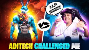 ADITECH VS GYAN RISHABH ADITECH CHALLENGE ME GARENA FREE FIRE