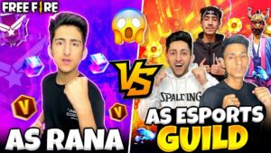 A_s Esports Guild Player Challenge For 1 Vs 4😨😱- Garena Free Fire