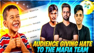Audience Giving Hate To The Mafia Team😲😲!! Garena Free Fire