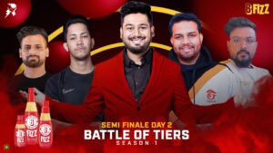 Battle of Tiers | Semi Finals 2 powered by B Fizz - Garena Free Fire #totalgaming #gyangaming