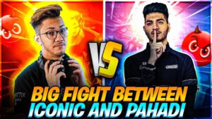 Big Fight Between Pahadi And Iconic😡😡!! Garena Free Fire
