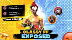 Classy Free Fire Id Ban🚫 On Live🤯 | Classy FF Using Hack ?🤬 | Garena Free Fire