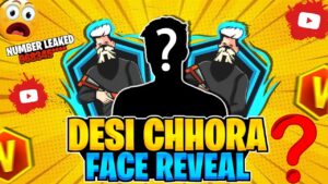 DESI CHHORA FACE REVEAL😱 | NUMBER LEAKED - GARENA FREEFIRE