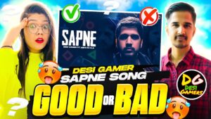 Desi Gamer Song Sapne Good Or Bad😬 || @Desi Gamers Garena Free Fire || Bindass Laila