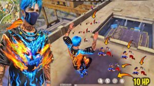 🔥Epic Factory Fight 10HP With New "RAVE SKATER" Bundle Don't Miss/🔥 Garena Free Fire Factory Fight