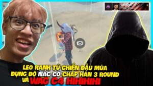FREE FIRE | CÙNG LEO RANK TỬ CHIẾN ĐẦU MÙA, HÙNG AKIRA ĐỤNG ĐỘ HẮC CƠ CHẤP 3 ROUND VÀ WAG C4HIHIHIHI