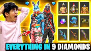 Free Fire I Got All Rare Bundles In 9 Diamonds😍💎 || Legendary Bundles Event -Garena Free Fire