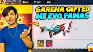 Garena Sent Me Evo Famas😳🔥|| Garena Free Fire Max