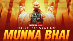 Munna Bhai is Live - Free Fire Live Telugu - Telugu Gaming Live