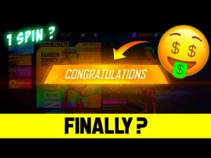 NEW RAINBOW SUMMER BUNDLE ? 😁 JUST 1 SPIN ?🤷‍♂️💥 || GARENA FREE FIRE