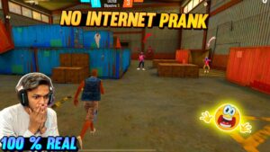 NO INTERNET PRANK IN LONE WOLF | GARENA FREE FIRE | Ujjain Gang