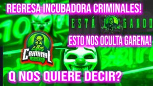 Oficial! Garena Confirma el regreso de Incubadora de Los Criminales en free fire evento caos
