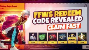 Redeem code for FFWS live Milestone rewards 💥 Claim Fast 💥 Garena free fire MAX