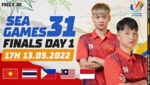 [SEAGAMES 31] Free Fire Finals Day 1 | Indonesia thể hiện sức mạnh, Việt Nam ơi, cố lên!